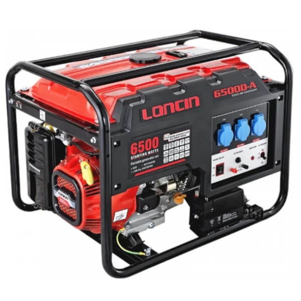 Φωτογραφία προϊόντος: LONCIN LC6500 D-A Γεννήτρια Μονοφασική Βενζίνης Με Μίζα Και AVR Τετράχρονη 6.5KVA