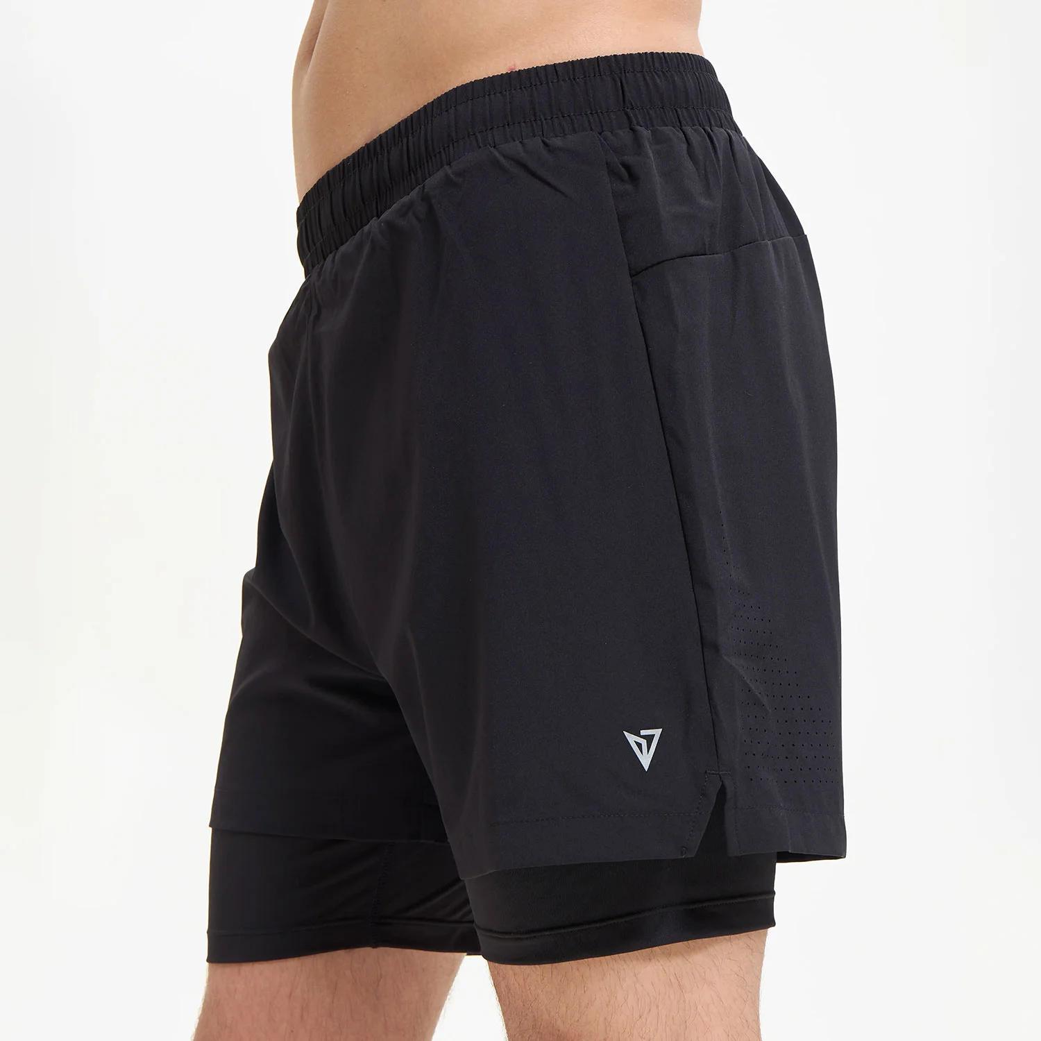 Φωτογραφία προϊόντος: MAGNETIC NORTH MEN'S 2 in 1 TRAINING SHORTS ΜΑΥΡΟ