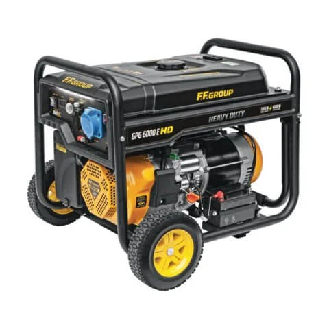 Φωτογραφία προϊόντος: F.F. GROUP FF GROUP 46097 GPG 6000E HD Γεννήτρια Βενζίνης Με AVR Τετράχρονη 6KVA 420cc