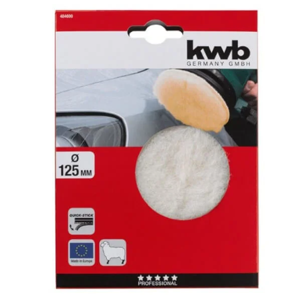 Φωτογραφία προϊόντος: KWB 49484600 Γούνα Γυαλίσματος Αλοιφαδόρου Velcro 125mm