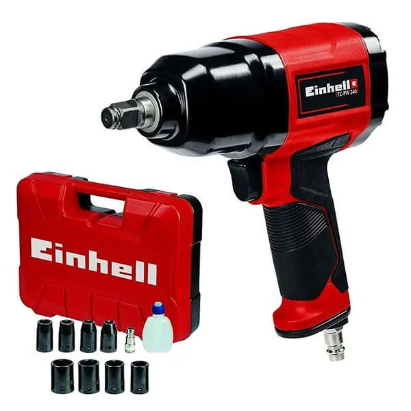 Φωτογραφία προϊόντος: EINHELL TC-PW 340 Αερόκλειδο 1/2" 340Nm με Εξαρτήματα (4138950)