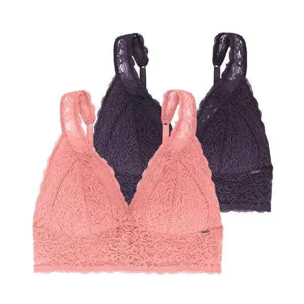 Φωτογραφία προϊόντος: Dorina Γυναικείο Bralette Lana Κωδ. FXTT0015LA104-BK0004 κοραλλι/μωβ