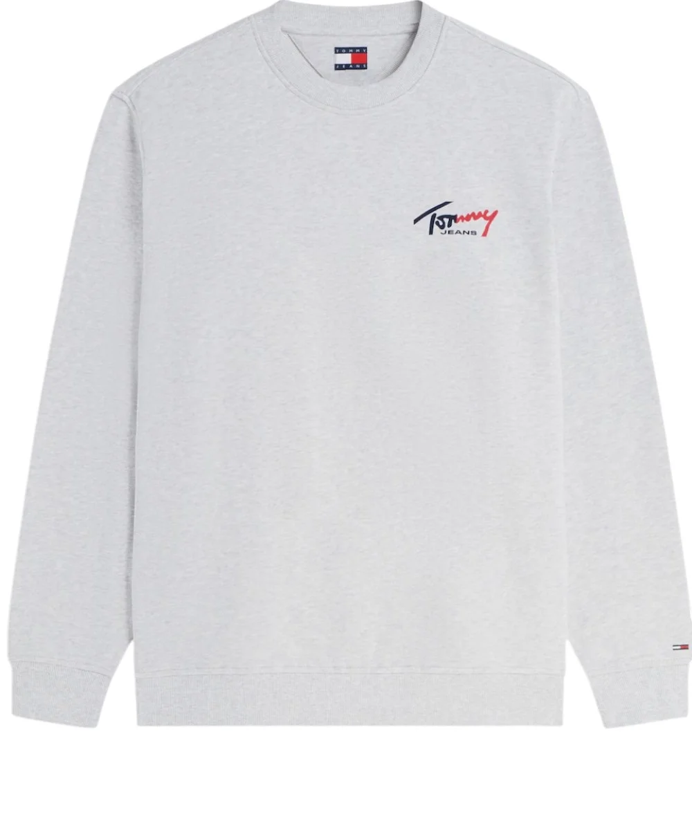 Φωτογραφία προϊόντος: Tommy Hilfiger - Ανδρικό Φούτερ Entry Sign Regular Fit DM0DM23116-P08 Γκρι