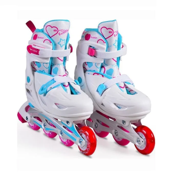 Φωτογραφία προϊόντος: BYOX ΠΑΤΙΝΙΑ ROLLER SKATES IN-LINE EVOLUTION 5 ΣΕ 1 (No 38-41) 104270