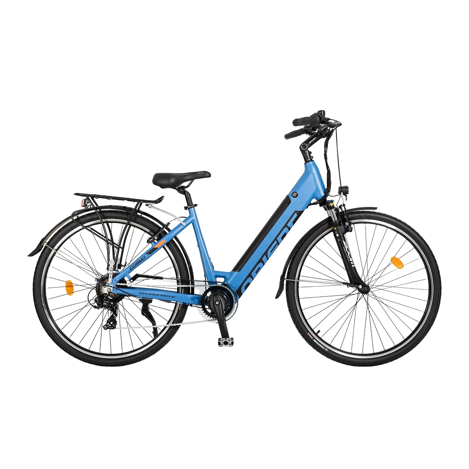 Φωτογραφία προϊόντος: ORIENT E-BIKE COSMO 28” 7SP REAR MOTOR ANANDA 250W ΜΠΛΕ (151619) 2024