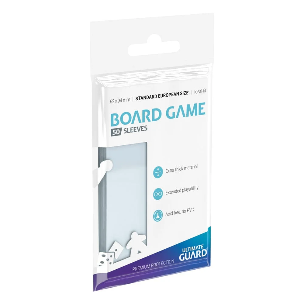 Φωτογραφία προϊόντος: Ultimate Guard Board Game Sleeves (50) - Standard European