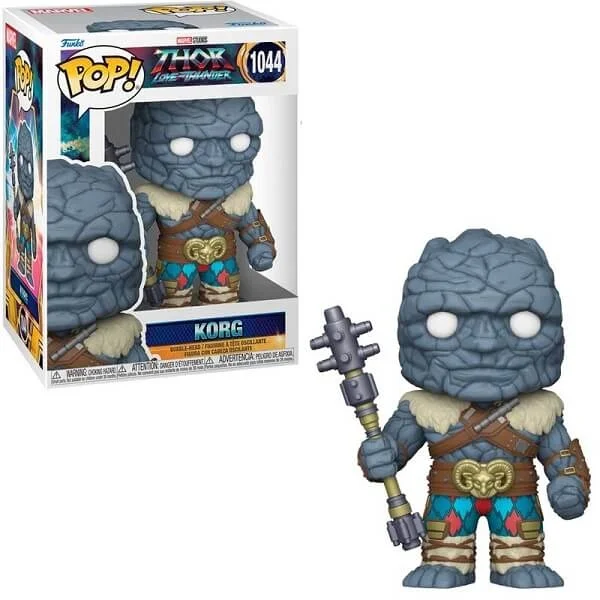 Φωτογραφία προϊόντος: Funko POP Marvel Thor Love and Thunder - Korg 1044 Bobble-Head