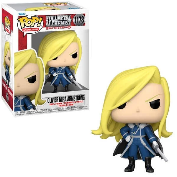 Φωτογραφία προϊόντος: Funko POP Animation Fullmetal Alchemist Brotherhood - Olivier Mira Armstrong 1178 Vinyl Figure