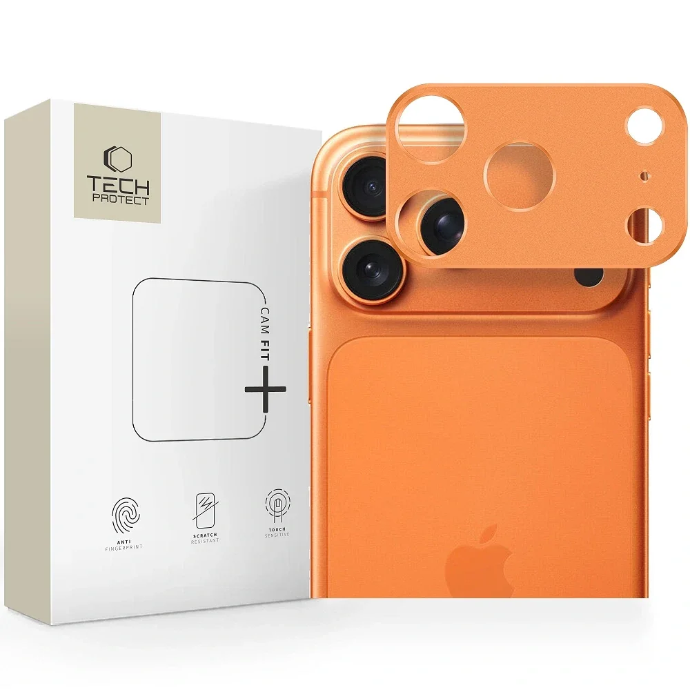 Φωτογραφία προϊόντος: Tech-Protect Camalloy Fit+ iPhone 17 Pro Cosmic Orange