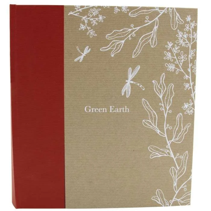 Φωτογραφία προϊόντος: ΑΛΜΠΟΥΜ PANODIA GREENEARTH για 200 φωτογραφιες 10Χ15 LIBELLULE (μήκος 25,5cm πλάτος 23,5cm ύψος 5,5cm)