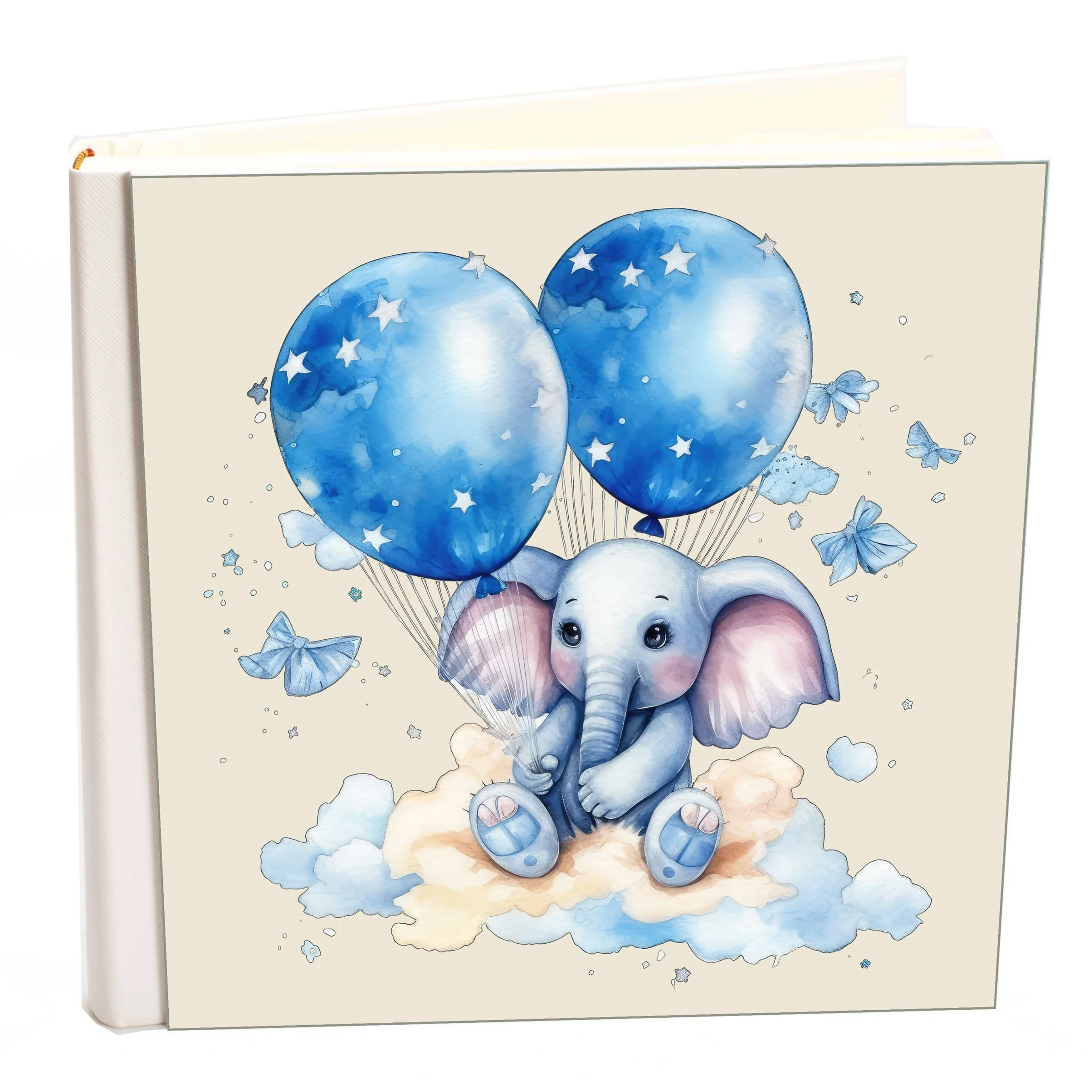 Φωτογραφία προϊόντος: HOPER Άλμπουμ my album elephant 35 boho style με ριζόχαρτο 35x35cm και κουτί άλμπουμ