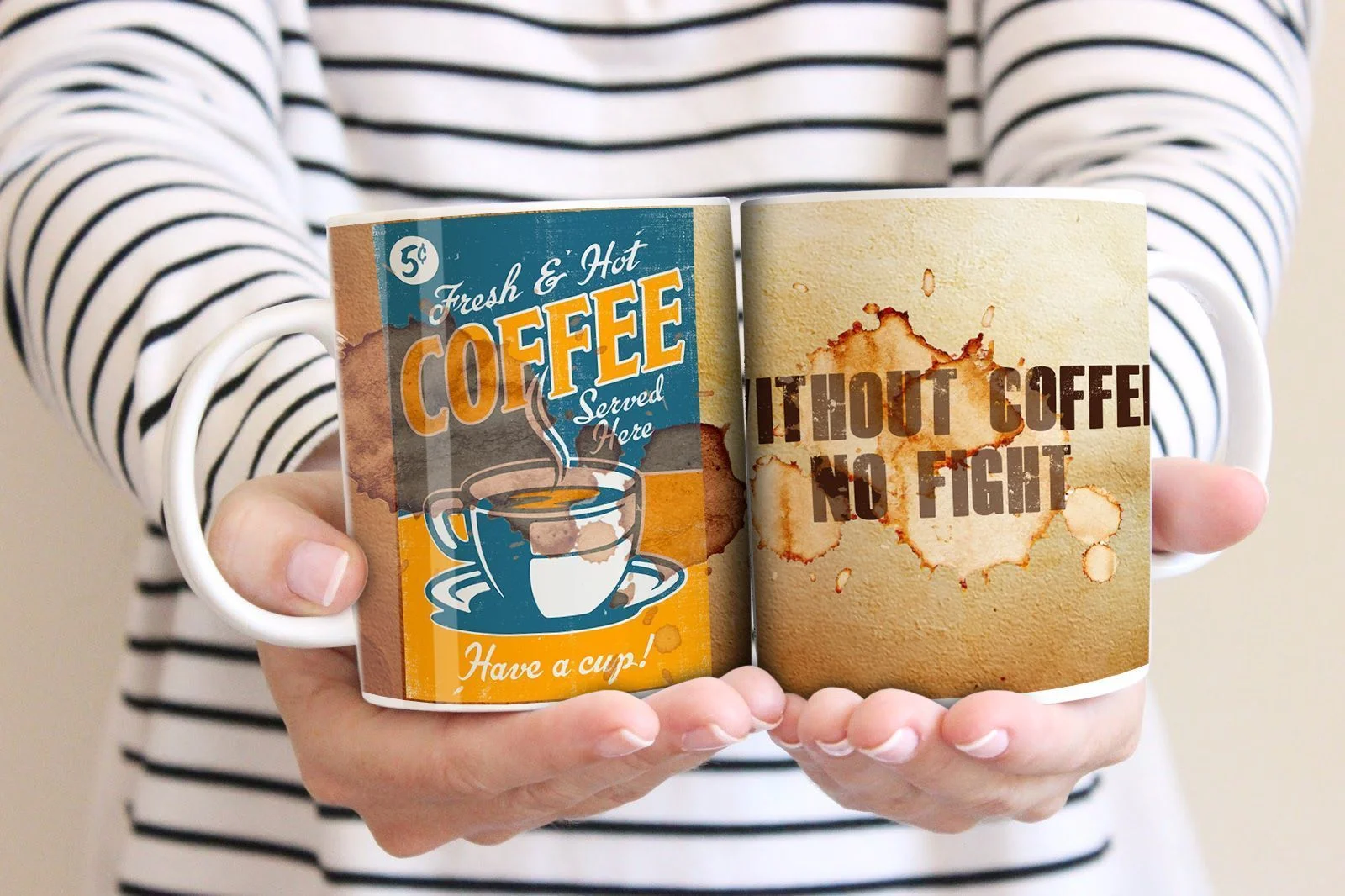 Φωτογραφία προϊόντος: HOPER Κούπα COFFEE 1Κούπα κεραμική 330ml λευκη με συσκευασία δώρου " (COFFEE 08)