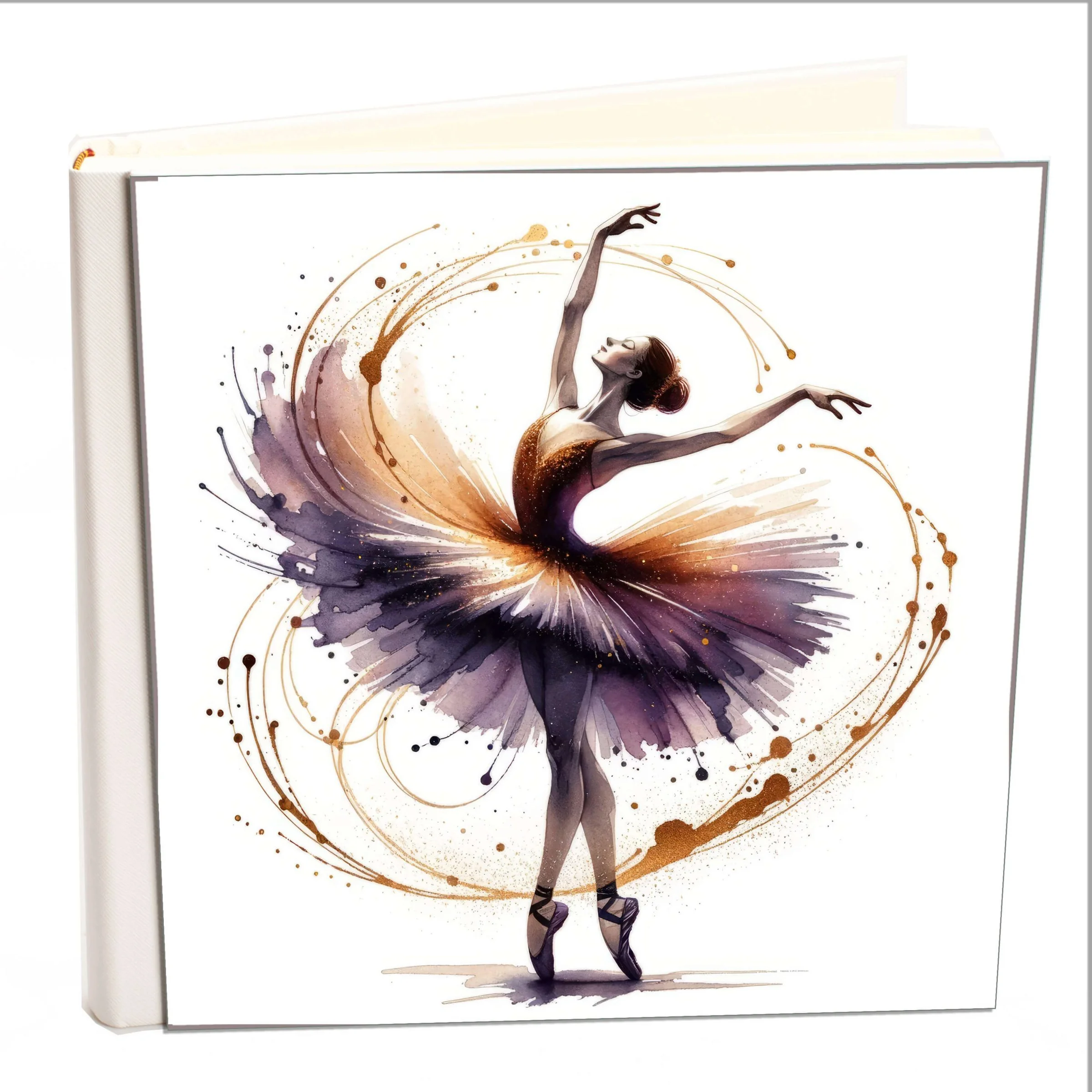 Φωτογραφία προϊόντος: HOPER Άλμπουμ my album ballerina 03 boho style με ριζόχαρτο 35x35cm και κουτί άλμπουμ