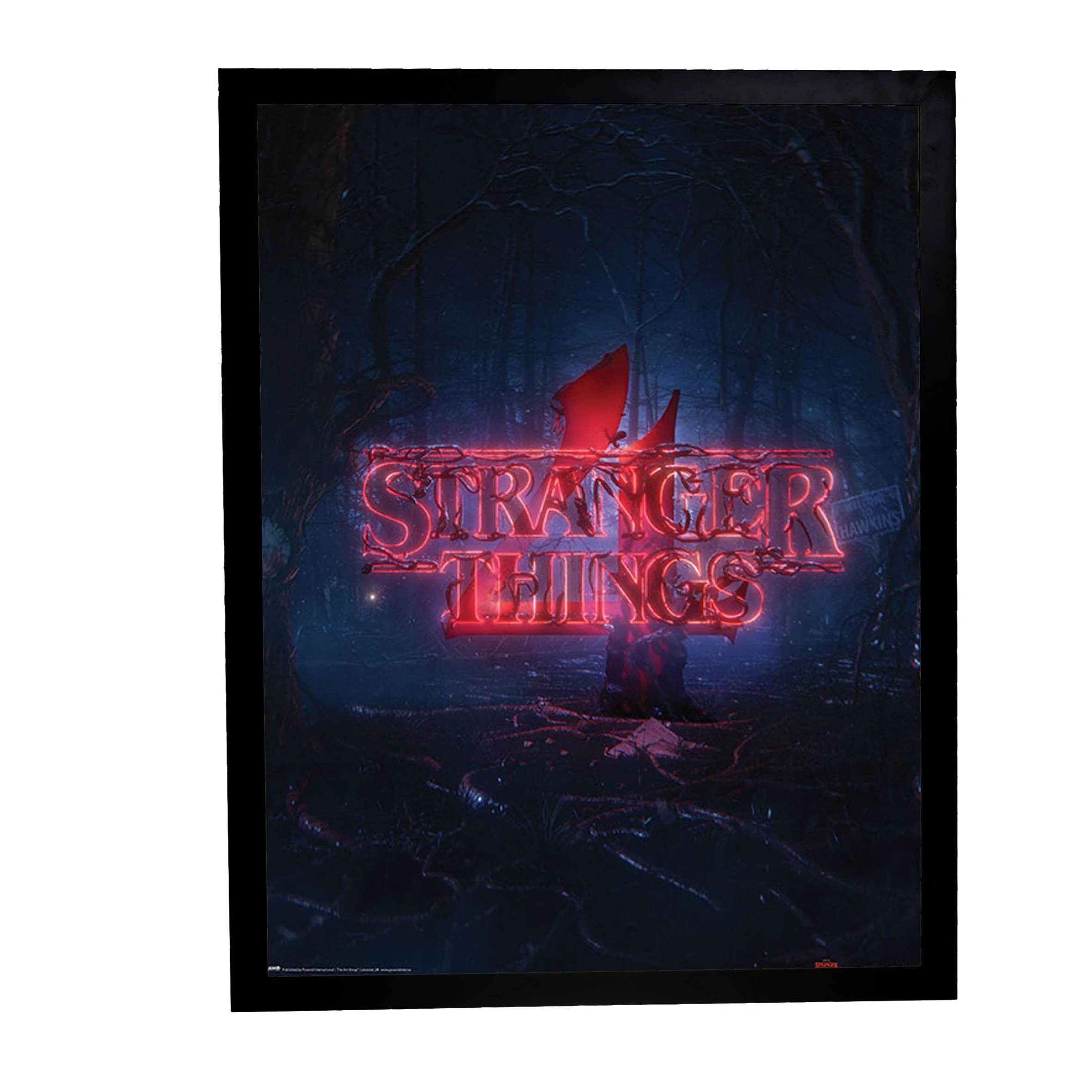 Φωτογραφία προϊόντος: HOPER Αφίσα Stranger Things S4 Teaser 40x50εκ Κορνίζα Ξύλινη Χρώμα Μαύρο Με Τζάμι MAT K1041-69