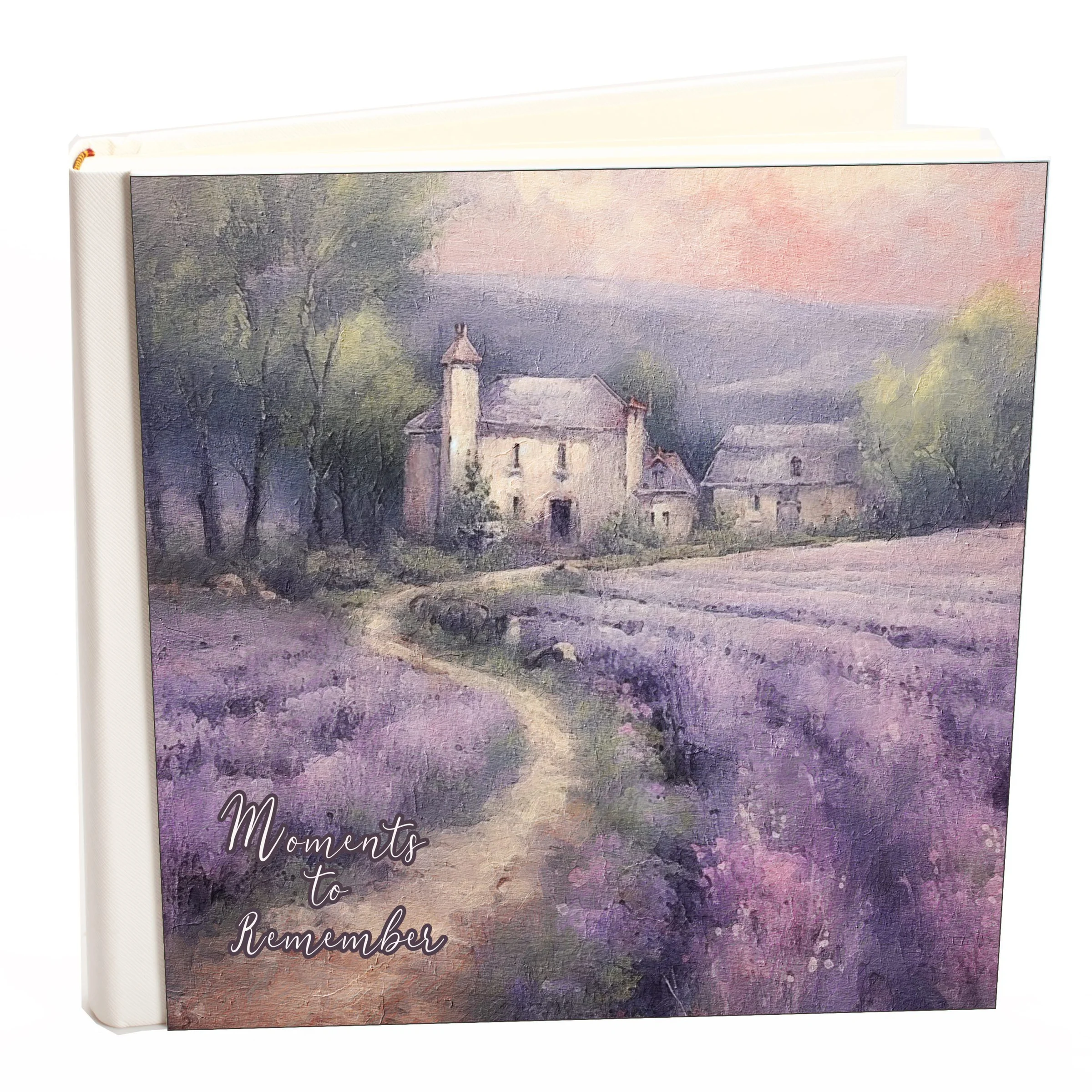 Φωτογραφία προϊόντος: HOPER Άλμπουμ my album lavender village 10 boho style με ριζόχαρτο 24x24cm και κουτί άλμπουμ