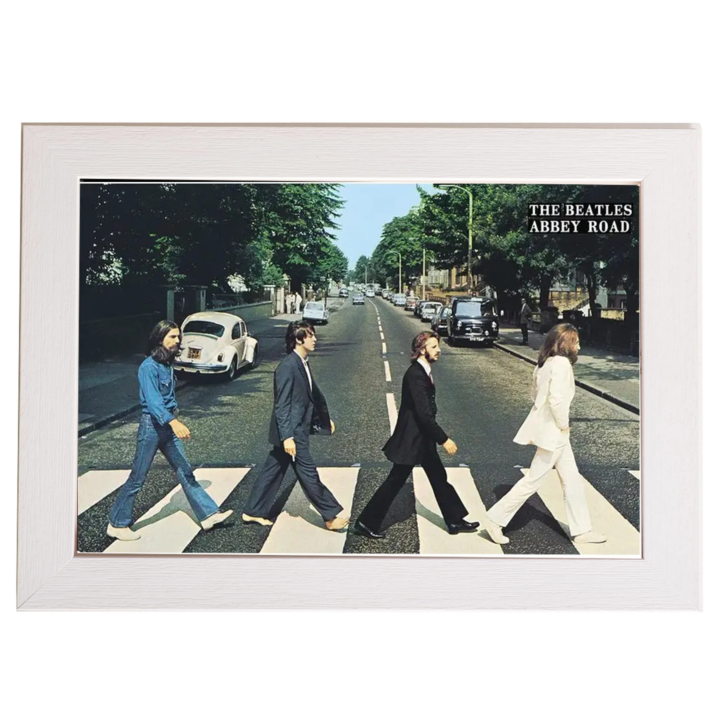 Φωτογραφία προϊόντος: HOPER Αφίσα, Pyramid Poster, The Beatles (Abbey Road) 61x91,5εκ Κορνίζα Ξύλινη Σε 10 Χρώματα Με Ακρυλικό Τζάμι Άθραυστο K29+PP35185