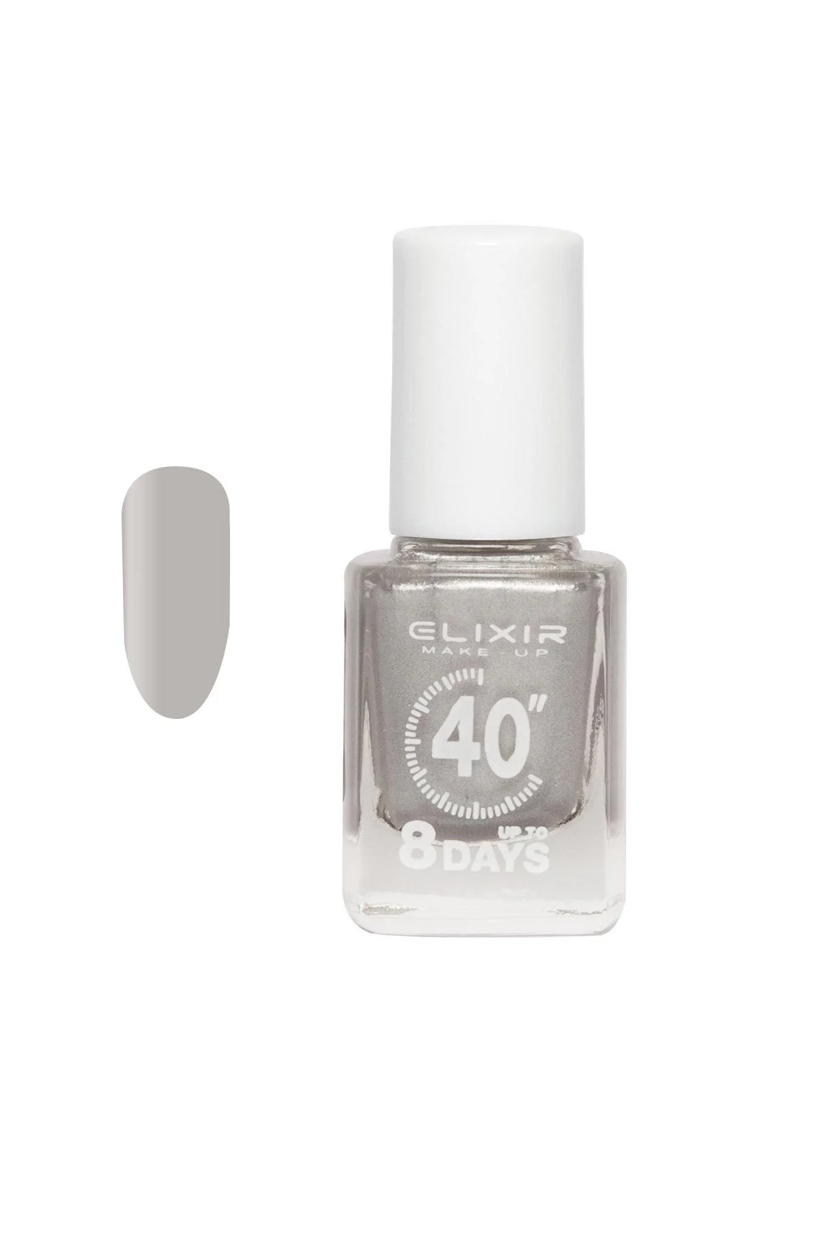 Φωτογραφία προϊόντος: Elixir Βερνίκι 13ml 40″ + Up to 8 Days 115 (Silver)