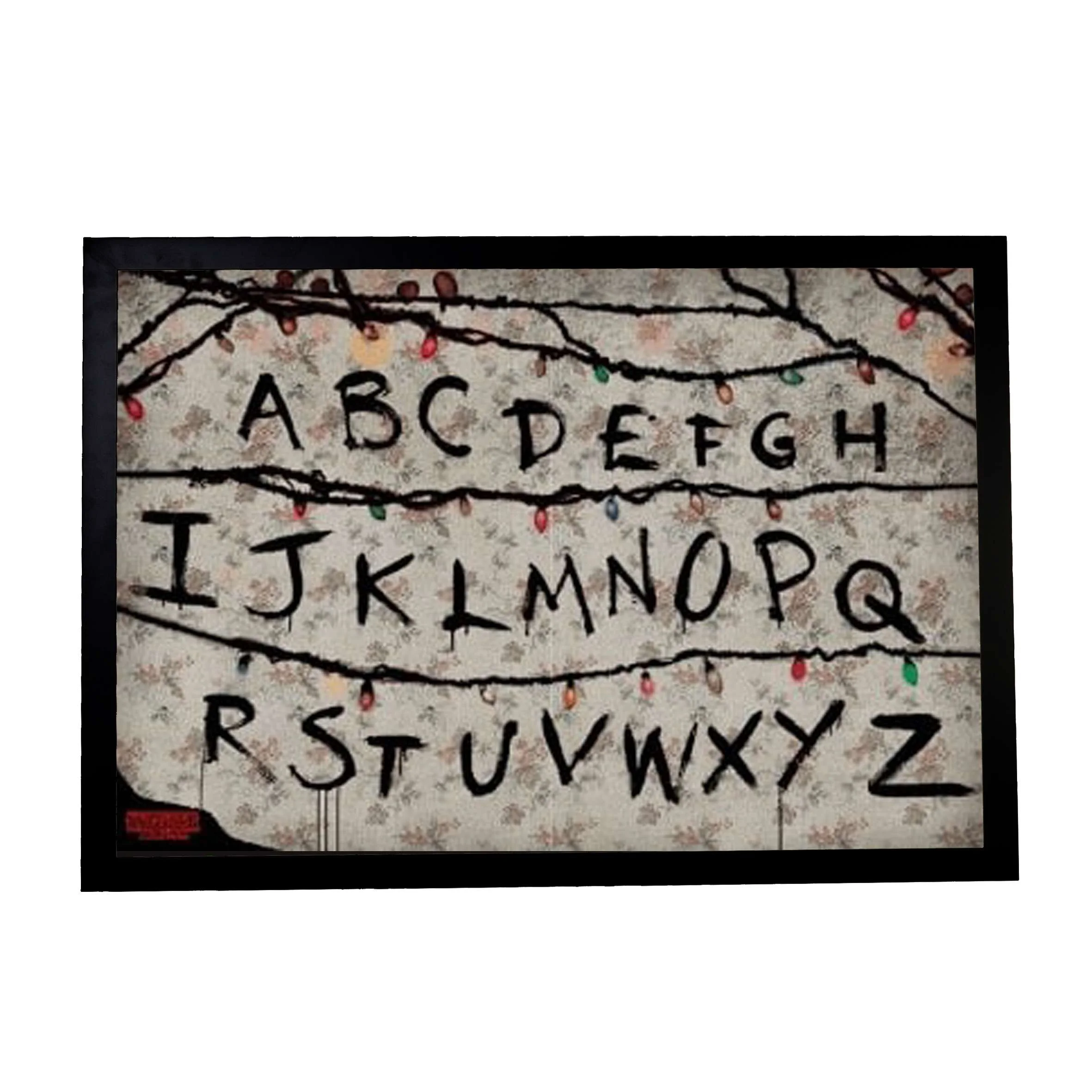 Φωτογραφία προϊόντος: HOPER Αφίσα Stranger Things R, U, N 61x91,5εκ Κορνίζα Ξύλινη Χρώμα Μαύρο Με Ακρυλικό Τζάμι Άθραυστο K1041-69