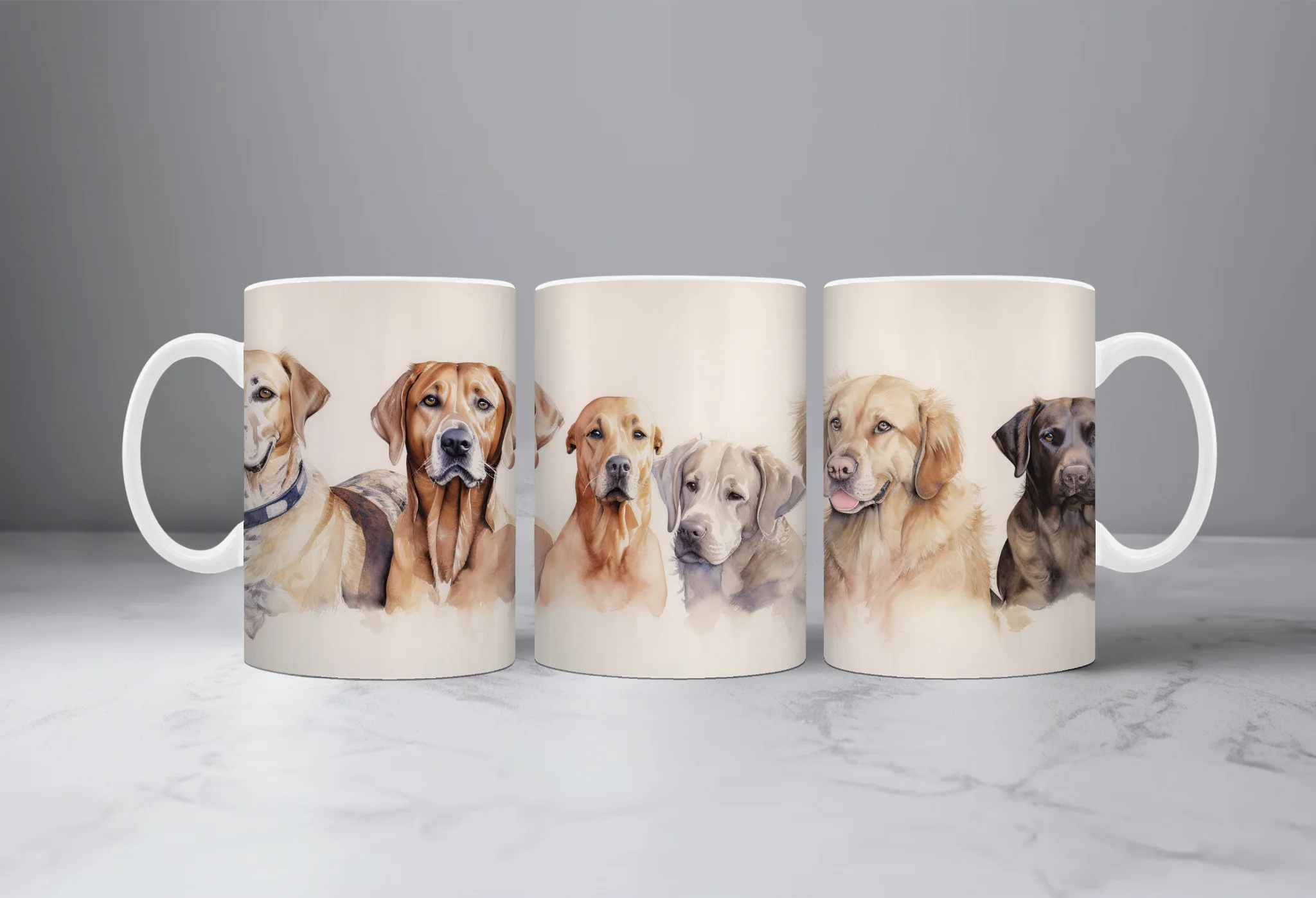 Φωτογραφία προϊόντος: HOPER Κούπα dogs 1Κούπα κεραμική 330ml λευκη με συσκευασία δώρου " (DOGS 03)