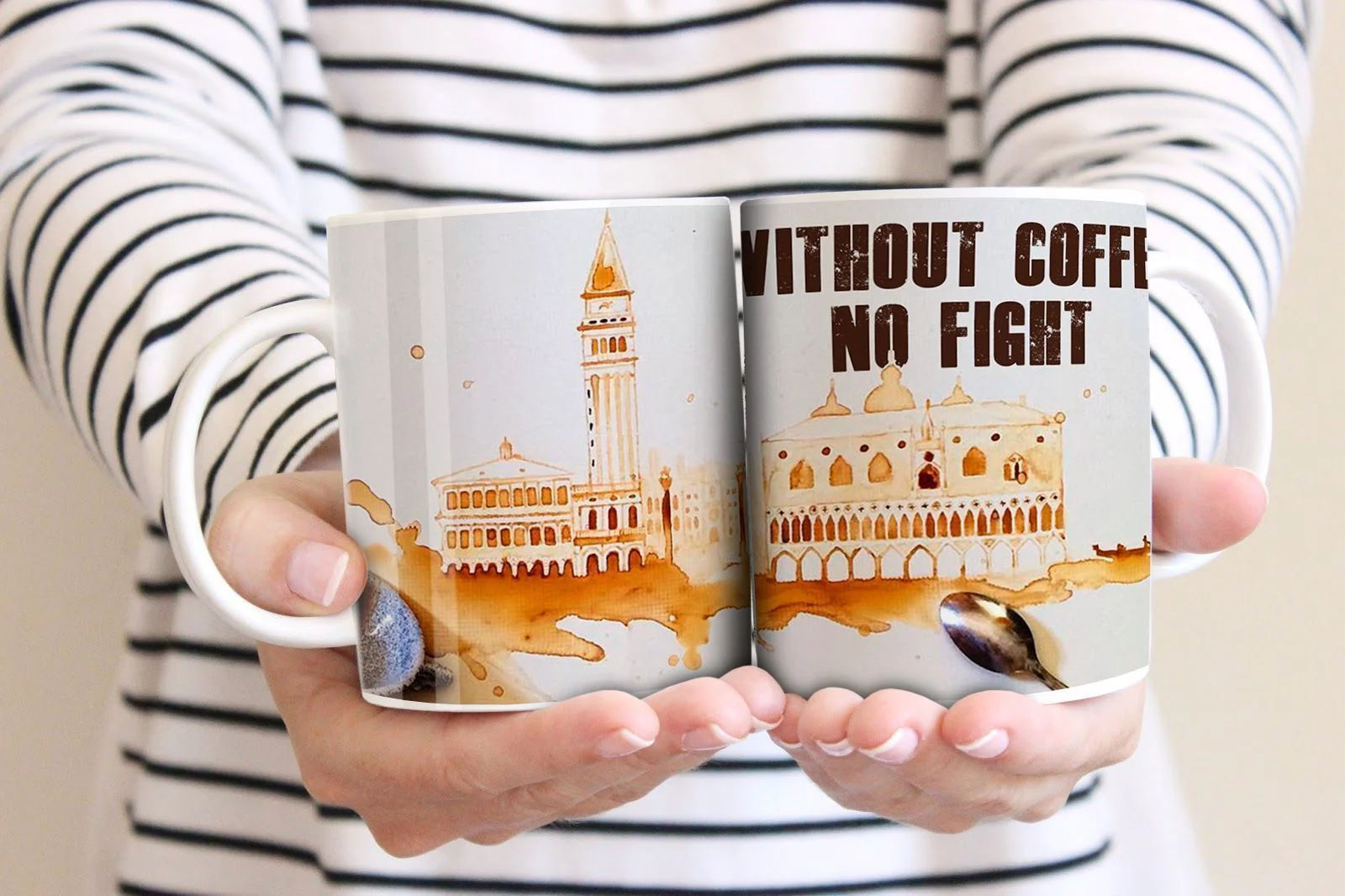 Φωτογραφία προϊόντος: HOPER Κούπα COFFEE 1Κούπα κεραμική 330ml λευκη με συσκευασία δώρου " (COFFEE 04)