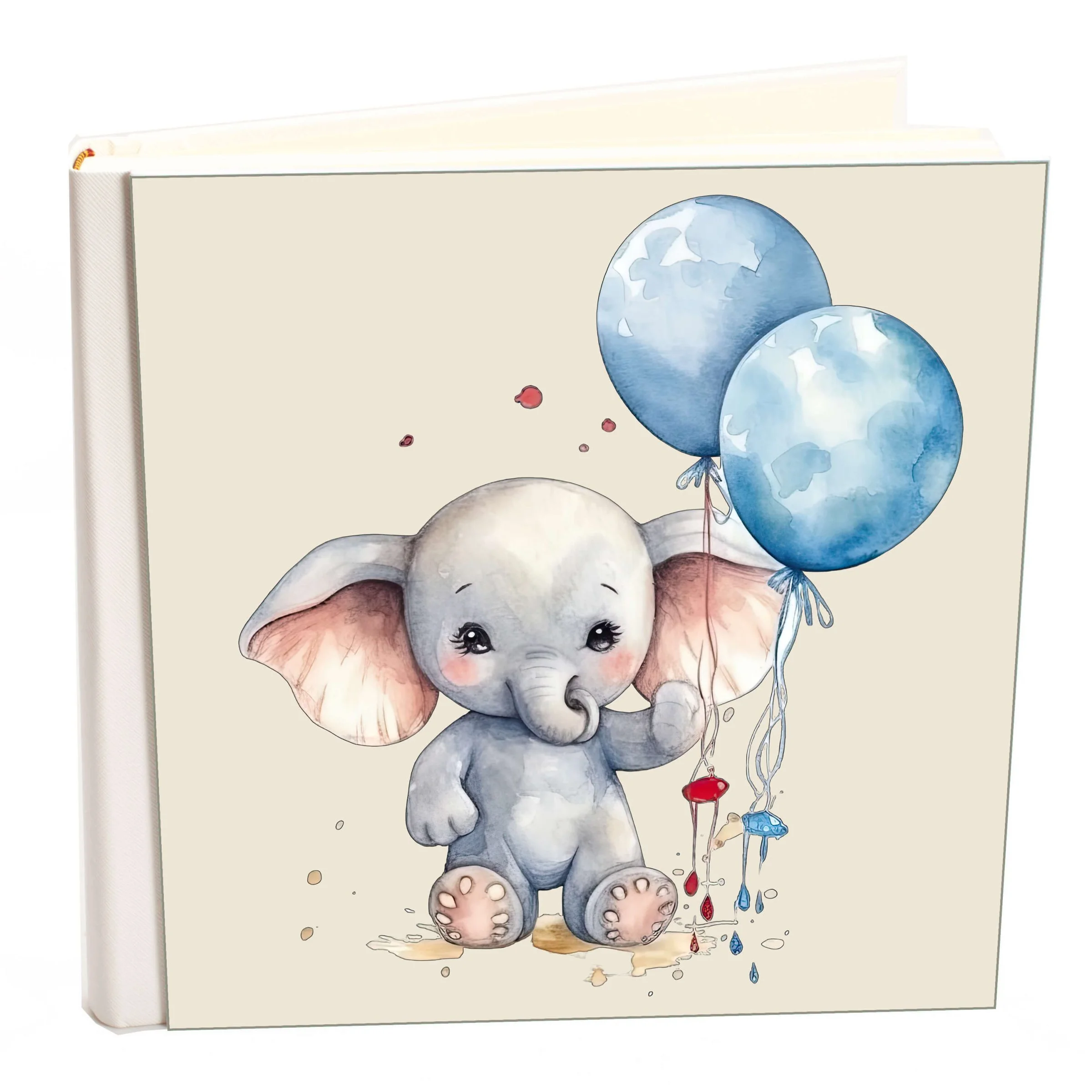 Φωτογραφία προϊόντος: HOPER Άλμπουμ my album elephant 33 boho style με ριζόχαρτο 30x30cm και κουτί άλμπουμ
