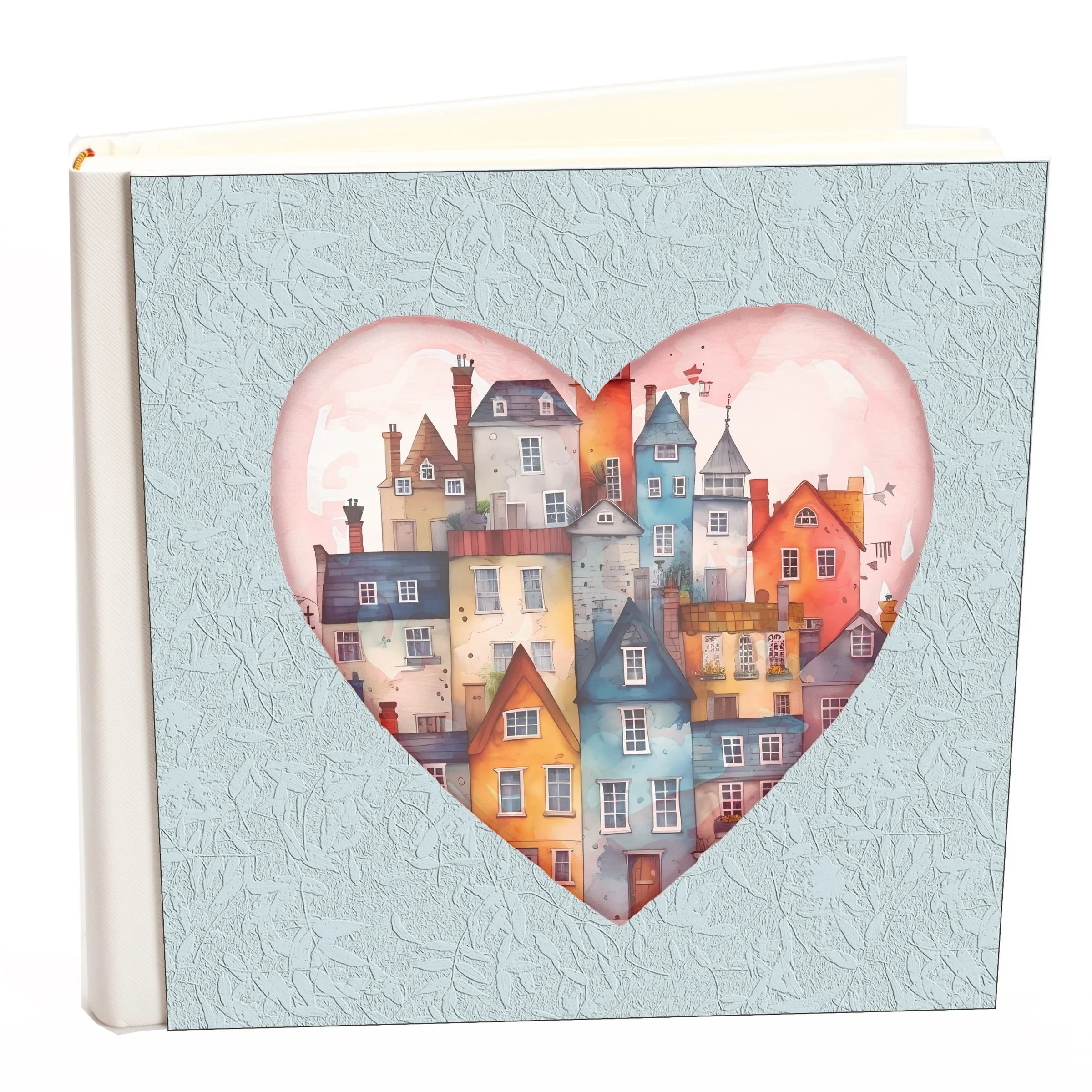 Φωτογραφία προϊόντος: HOPER Άλμπουμ my album hearts - village boho style με ριζόχαρτο 24x24cm και κουτί άλμπουμ