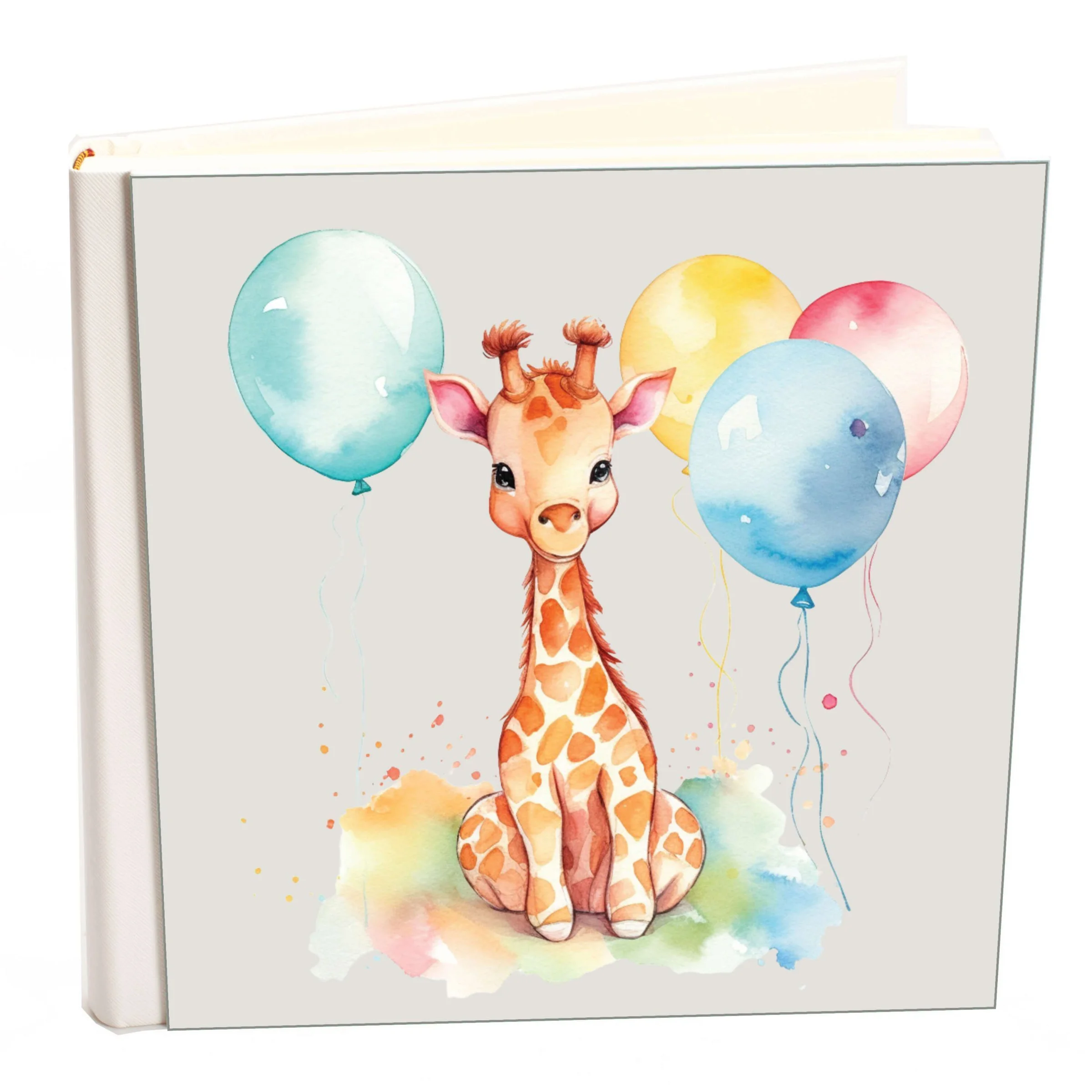 Φωτογραφία προϊόντος: HOPER Άλμπουμ my album giraffe 09 boho style με ριζόχαρτο 35x35cm και κουτί άλμπουμ