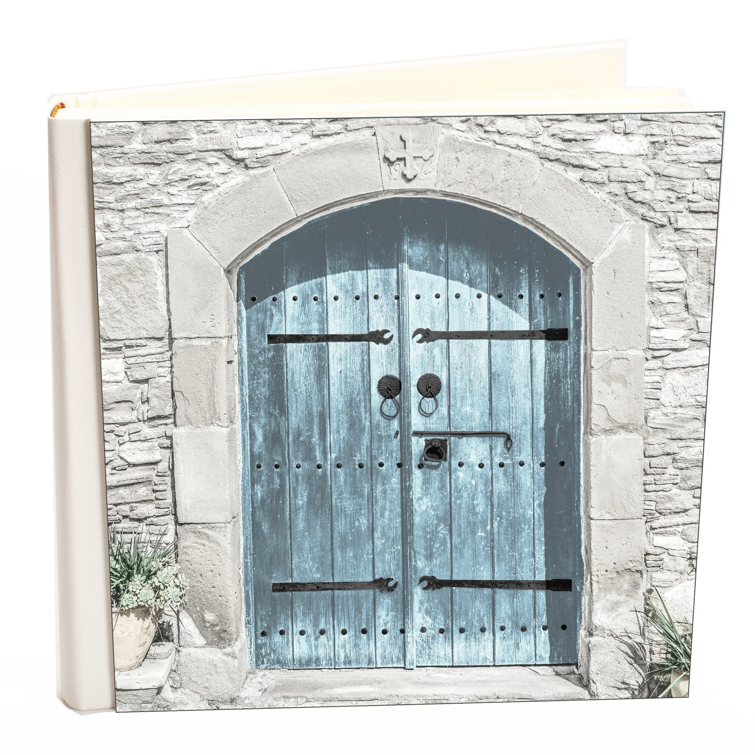 Φωτογραφία προϊόντος: HOPER Άλμπουμ my album island +amp; Doors 07 boho style με ριζόχαρτο 30x30cm και κουτί άλμπουμ