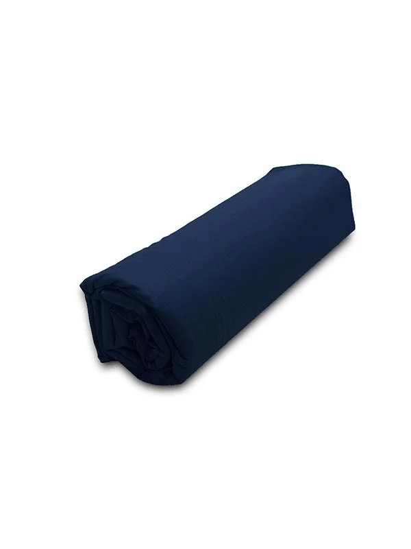 Φωτογραφία προϊόντος: SUNSHINE HOME ΣΕΝΤΟΝΙ ΗΜΙΔΙΠΛΟ ΜΕ ΛΑΣΤΙΧΟ 120X200+20CM MENTA –NAVY- SUNSHINE