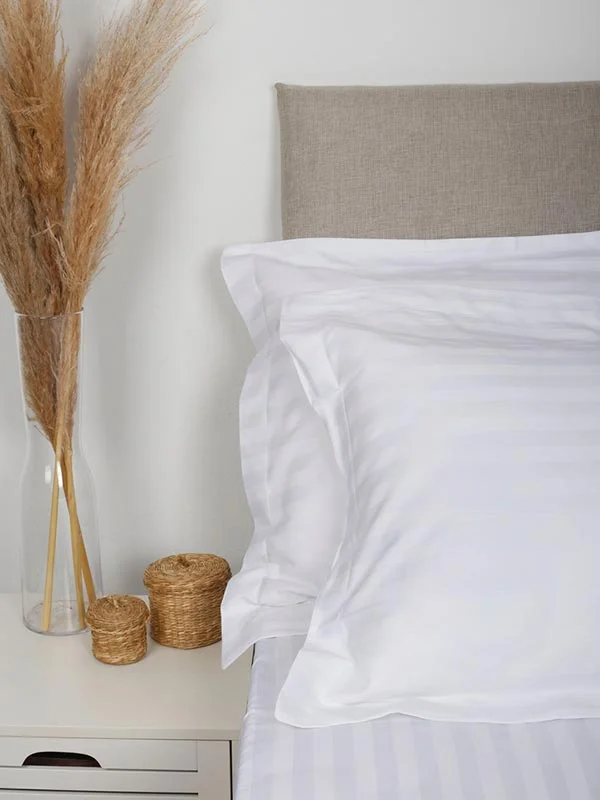 Φωτογραφία προϊόντος: SUNSHINE HOME ΜΑΞΙΛΑΡΟΘΗΚΗ CVC 50X70CM ΡΙΓΕ OXFORD-WHITE-SUNSHINE
