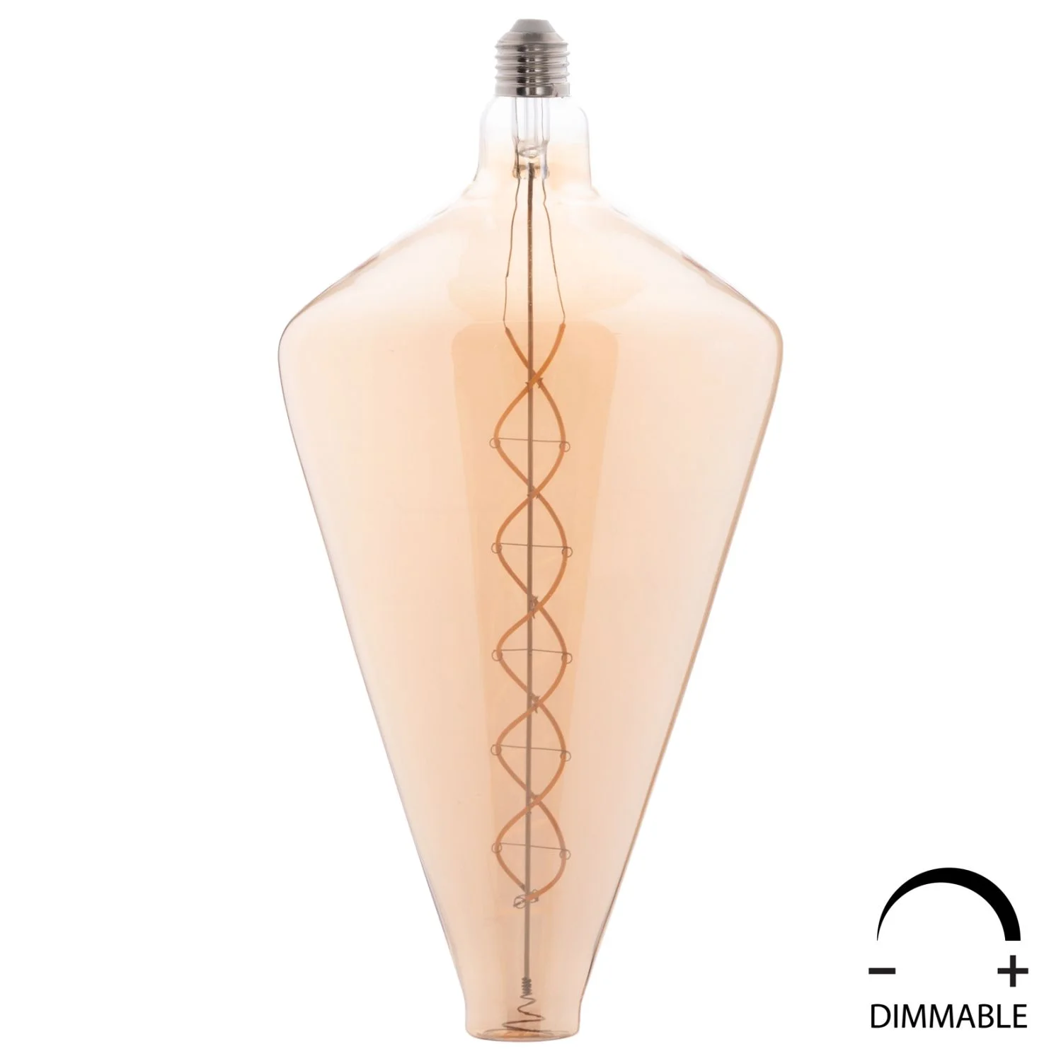 Φωτογραφία προϊόντος: FreeBox ΛΑΜΠΤΗΡΑΣ LED FILAMENT 8W E27 3000K GOLD COLOR DIMMABLE FB94054.02