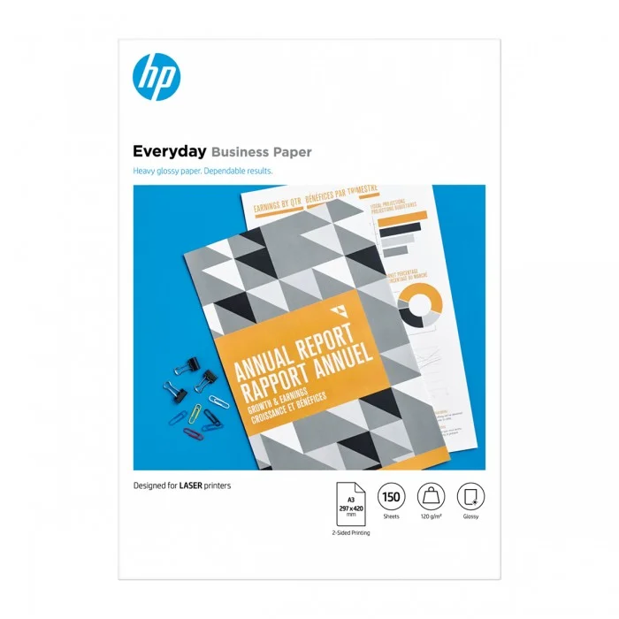 Φωτογραφία προϊόντος: Hewlett Packard HP e-day Gls LJ A3 120g 150sh FSC Paper