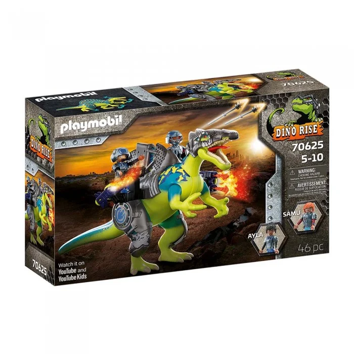 Φωτογραφία προϊόντος: Playmobil Dino Rise Σπινόσαυρος με Διπλή Πανοπλία για 5-10 ετών (70625) (PLY70625)