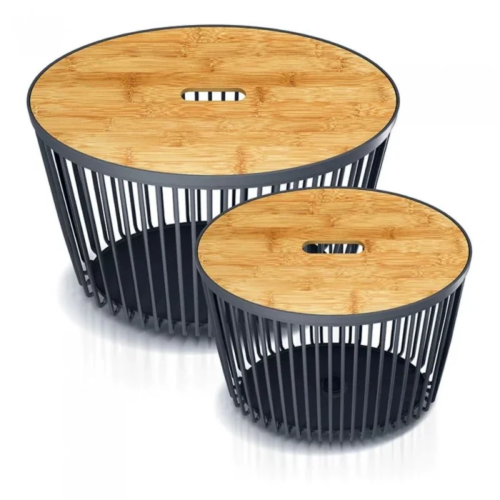 Φωτογραφία προϊόντος: Prosperplast Clubo Set Basket 450x248mm Grey (ICLUE1ST-S433) (PSPICLUE1ST-S433)