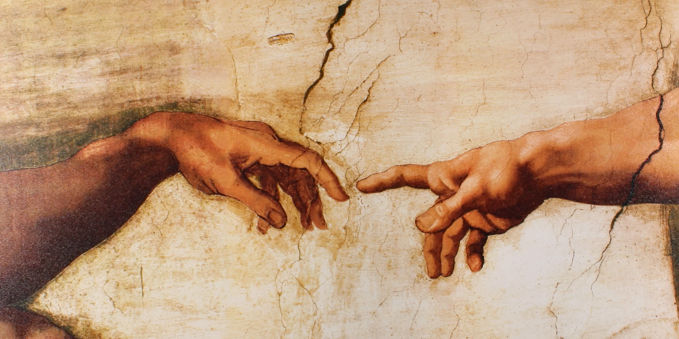 Φωτογραφία προϊόντος: OEM Πίνακας Σε Καμβά Creation Of Adam 50x100εκ