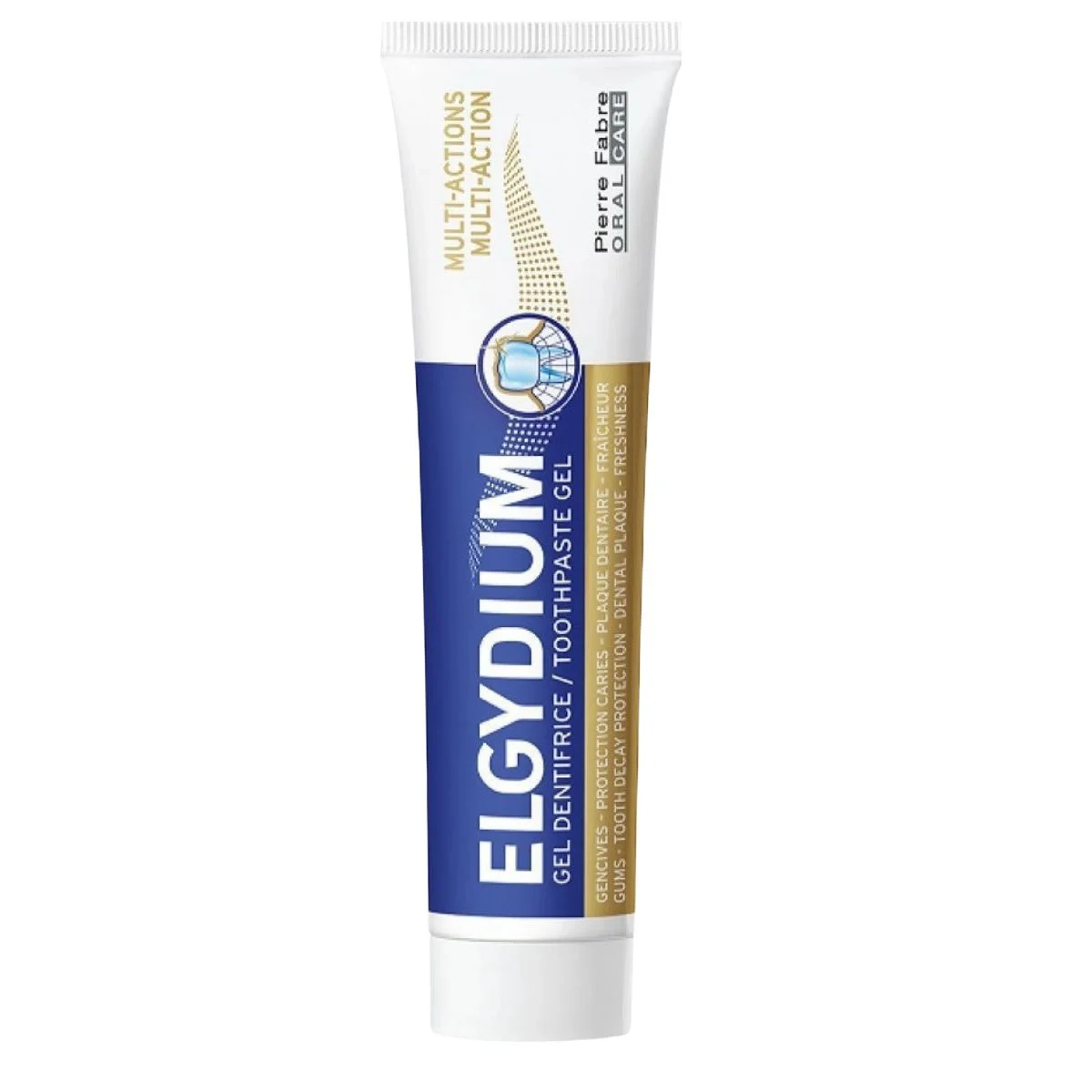 Φωτογραφία προϊόντος: Elgydium,Elgydium Toothpastes Elgydium Multi-Action Οδοντόκρεμα gel ολοκληρωμένης προστασίας 75ml
