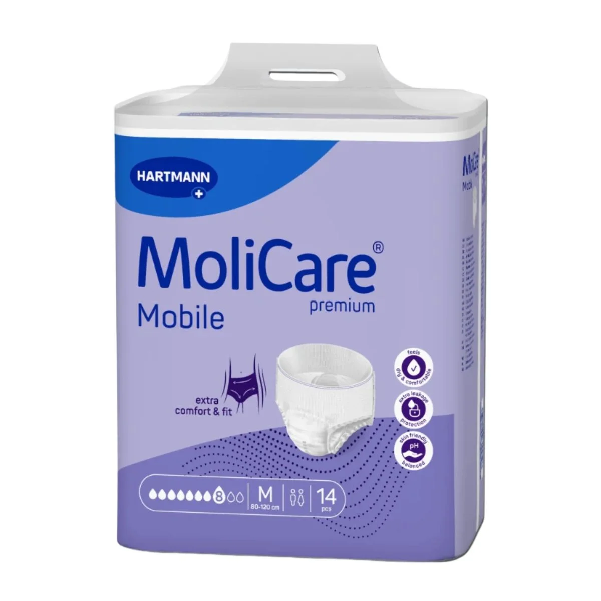 Φωτογραφία προϊόντος: Hartmann MoliCare Premium Mobile Medium 8 drops 14τμχ