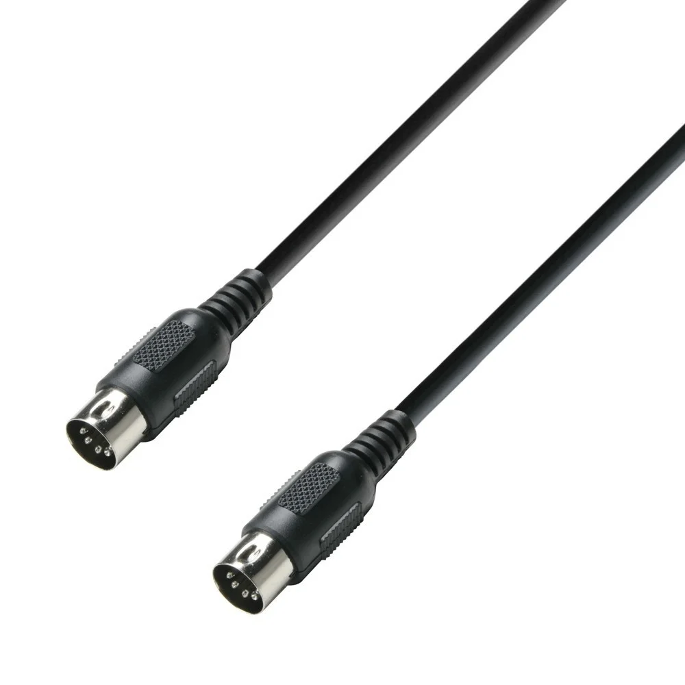Φωτογραφία προϊόντος: Adam Hall K3MIDI0075BLK 3Star Series Καλώδιο MIDI 0.75m Μαύρο