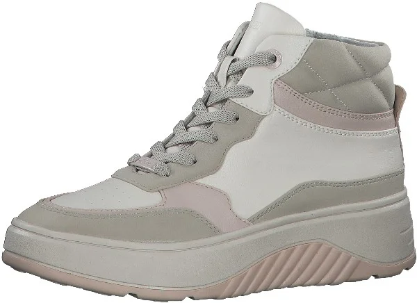 Φωτογραφία προϊόντος: S.Oliver γυναικείο μποτάκι sneaker δέρμα μπεζ 5-25201-39 409 beige comb