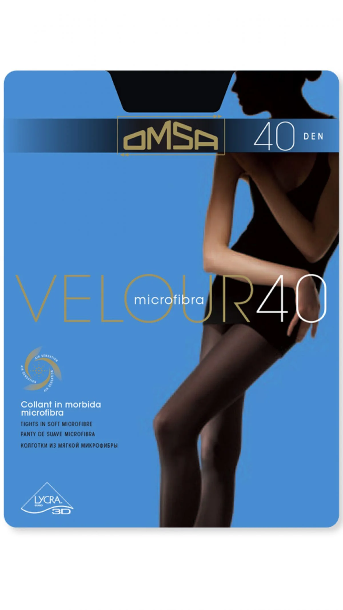 Φωτογραφία προϊόντος: OMSA VELOUR 40 DEN MICROFIBRA ΚΑΛΣΟΝ ΑΔΙΑΦΑΝΟ, ΜΠΛΕ