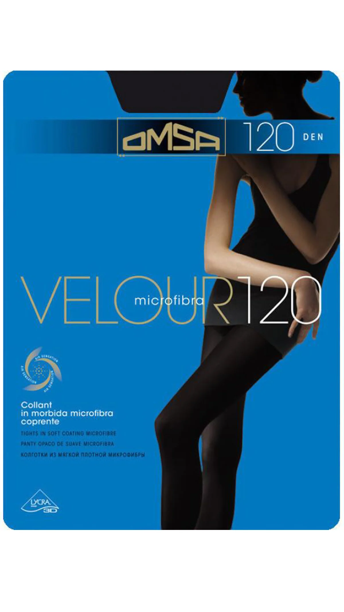 Φωτογραφία προϊόντος: OMSA VELOUR 120 DEN MICROFIBRA ΚΑΛΣΟΝ ΑΔΙΑΦΑΝΟ, ΜΑΥΡΟ