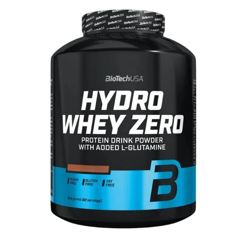 Φωτογραφία προϊόντος: BiotechUSA Biotech USA Hydro Whey Zero Πρωτεΐνη Ορού Γάλακτος Χωρίς Γλουτένη με Γεύση Φράουλα 1.816kg