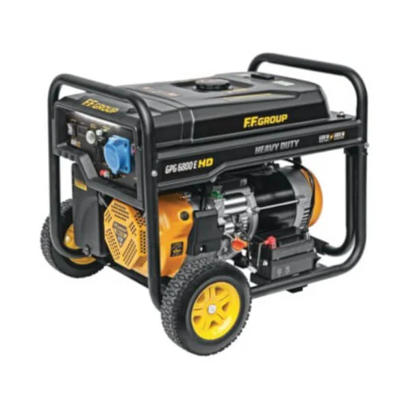 Φωτογραφία προϊόντος: F.F. GROUP FF GROUP 46098 GPG 6800E HD Γεννήτρια Βενζίνης Με AVR Τετράχρονη 6,8KVA 438cc