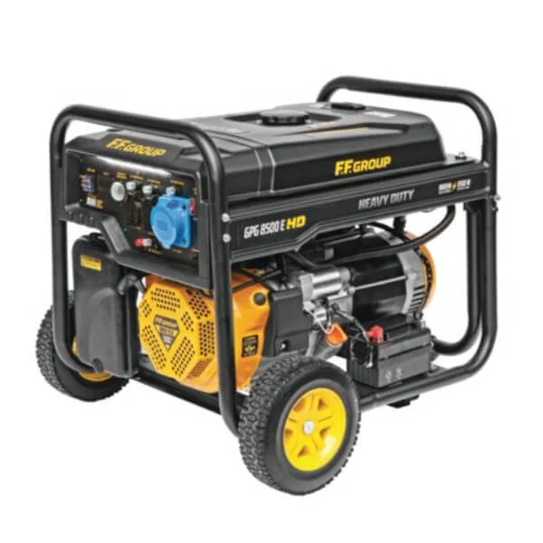 Φωτογραφία προϊόντος: F.F. GROUP FF GROUP 46099 GPG 8500E HD Γεννήτρια Βενζίνης Με AVR Τετράχρονη 8,5KVA 420cc