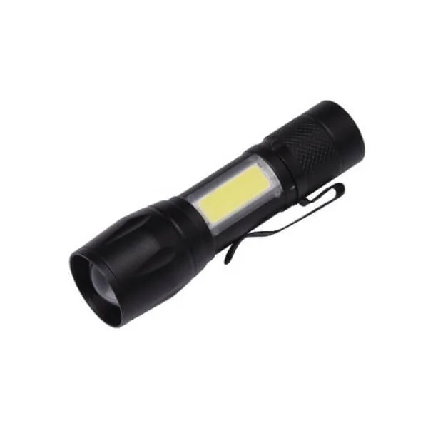 Φωτογραφία προϊόντος: HARDEN 660713 Mini Led Επαναφορτιζόμενος Φακός Με Zουμ 110 Lumens