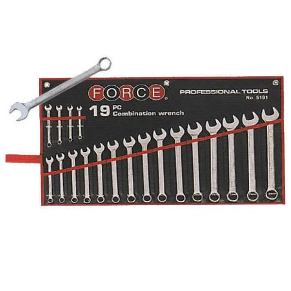 Φωτογραφία προϊόντος: FORCE 5191C Γερμανοπολύγωνα 6-24mm Σετ 19τμχ