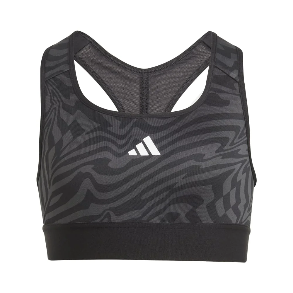 Φωτογραφία προϊόντος: Adidas AEROREADY Powerreact Print Padded Sports Bra Kids