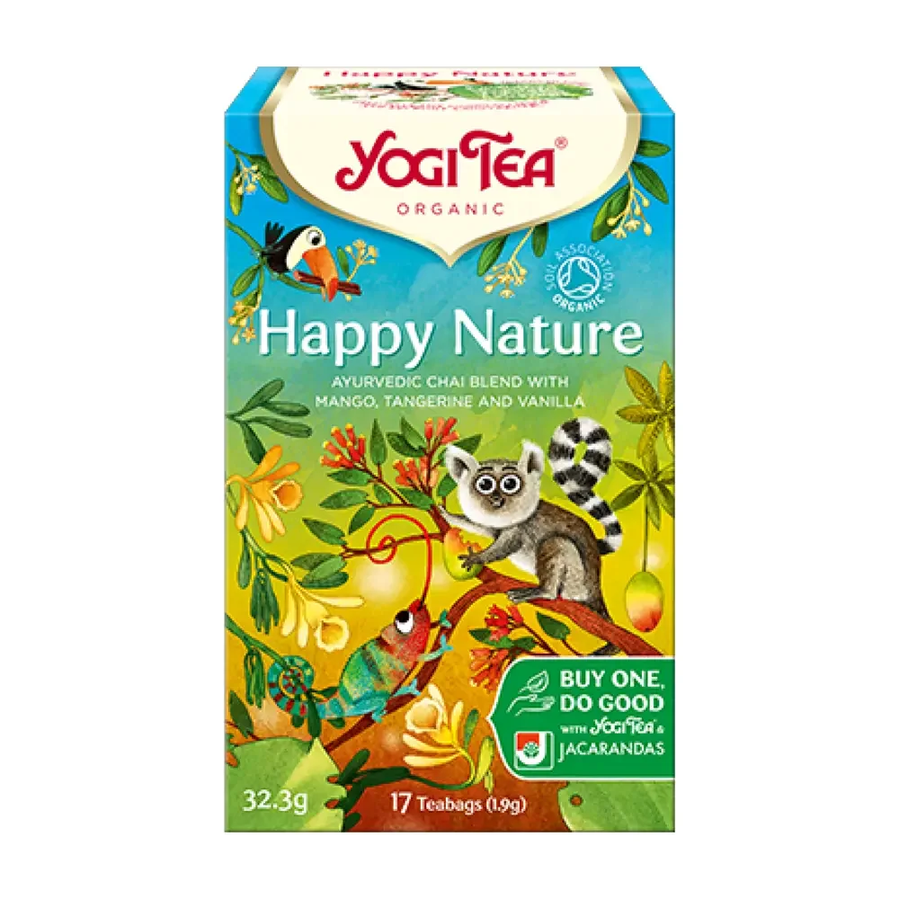 Φωτογραφία προϊόντος: OEM Υοgi Tea Happy Nature Βιο 32.3 Γραμ. - ΓΙ1240