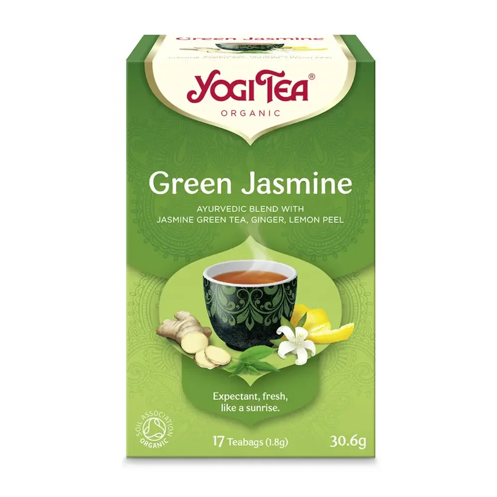 Φωτογραφία προϊόντος: OEM Yogi Tea Green Jasmine Βιο 30,6Γρ - ΓΙ1298