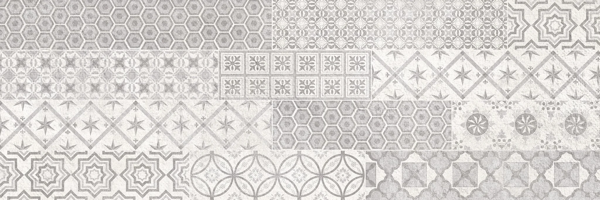 Φωτογραφία προϊόντος: KEROS CERAMICA Πλακάκι Τοίχου CITY DECORADO WALK ACERO 25X75
